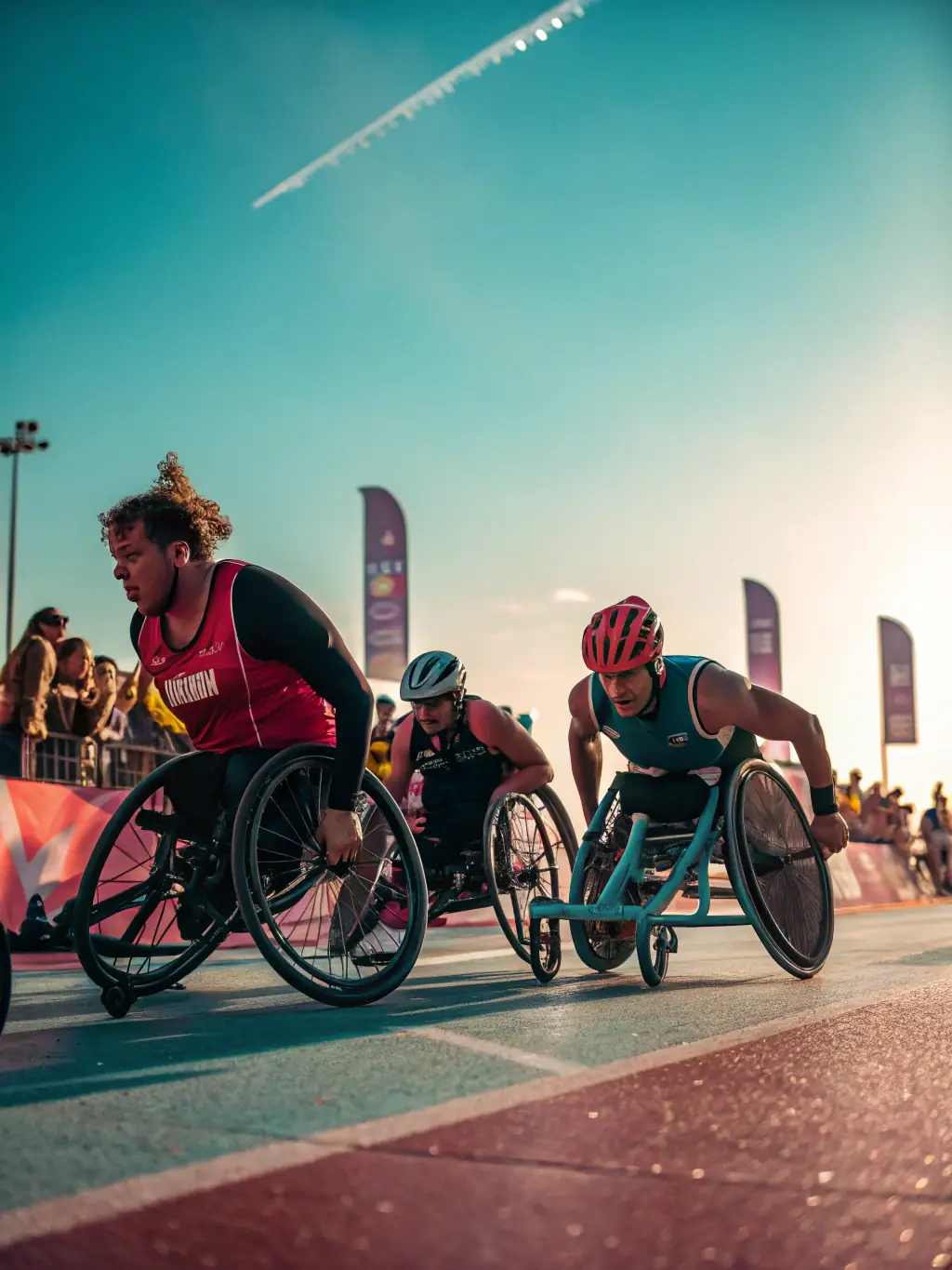 An inclusive sports event with participants of all ages and abilities, demonstrating the organization's commitment to accessibility and community involvement.